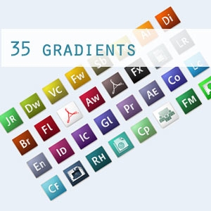 Adobe CS5 Gradients