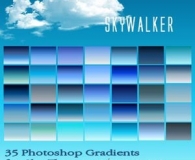 Skywalker Photoshop Gradients