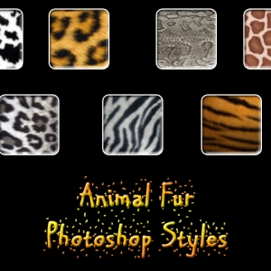 Animal Fur Photoshop Style