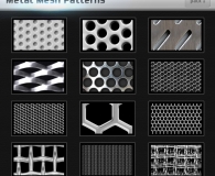 Metal Mesh Pattern Photoshop