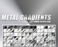 Metal Gradients for Photoshop