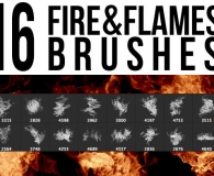 Conflagration and fire brushes