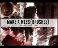 Dirty funny brushes