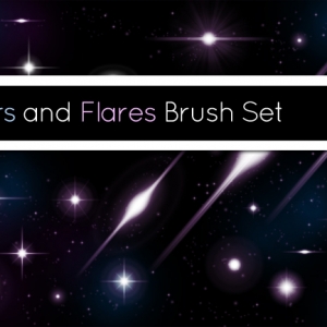 Stars And Flares Brush Set