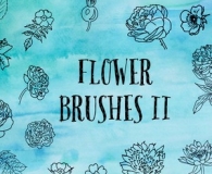 Charming Flower Brushes 2