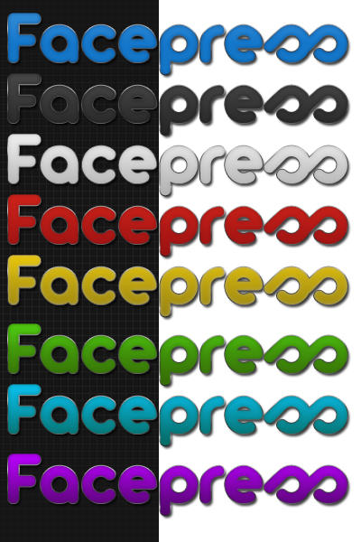 Facepress Variegated photoshop style
