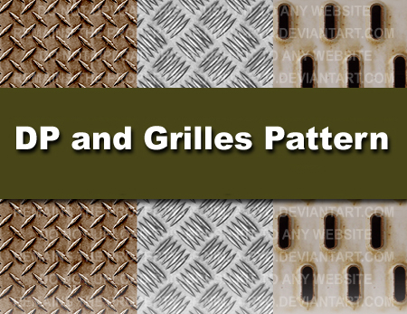 Diamond Plate and Grilles Pattern