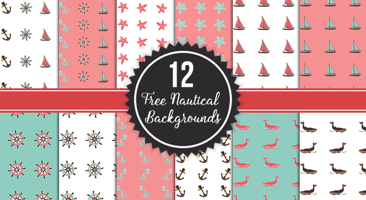 12 free nautical backgrounds