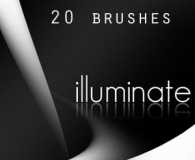Abstract Illuminate Brushes