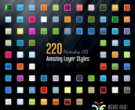 220 Free Photoshop Layer Styles