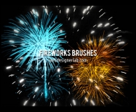 Fireworks Brushes Set