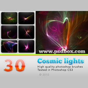 Cosmic Lights Brushes