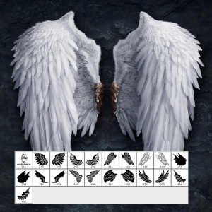 Angels And Demons Wings Brushes