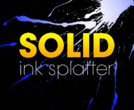 Solid Ink Splatter