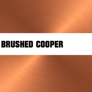 Brushed Cooper Metal Texture
