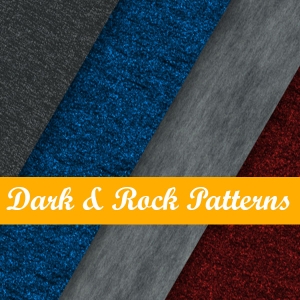 Dark and Rock Photoshop Patterns
