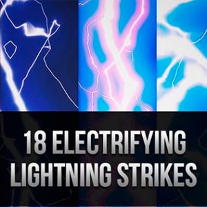 Electrifying Lightning Brush Strikes
