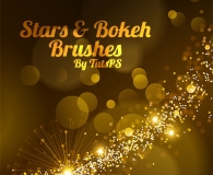 Stars & Bokeh Brushes