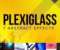 Plexiglass photoshop actions