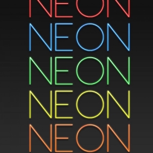 Great Neon Layer Style