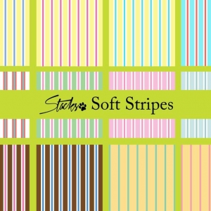 Soft striped pattern