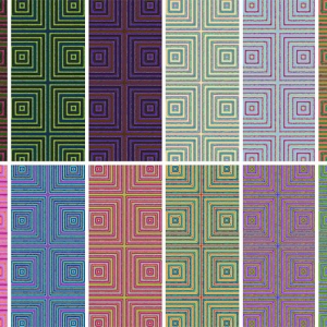 Psychedelic squares