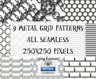 Metal Grating pattern
