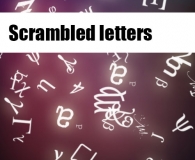 Scrambled letters