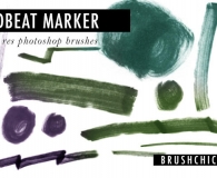 Deadbeat marker brushes