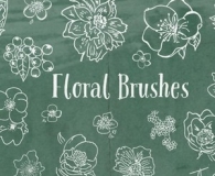 Cute Floral Brushes