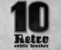 Retro Grunge Photoshop For Brushes