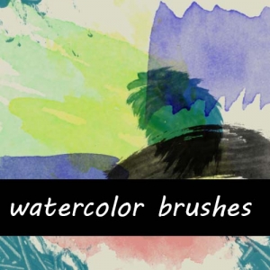 Watercolor brushes
