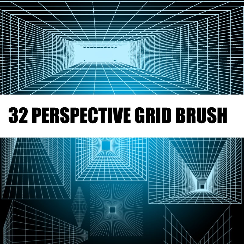 32 PERSPECTIVE GRID BRUSH