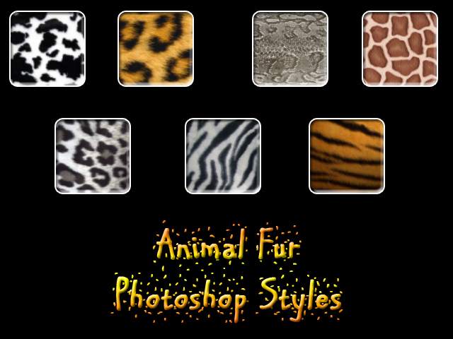 Animal Fur Photoshop Style