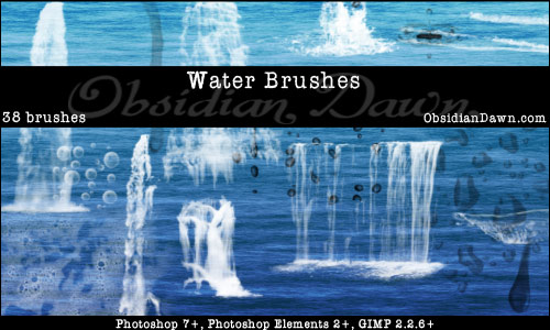 Water Photoshop Brushes
