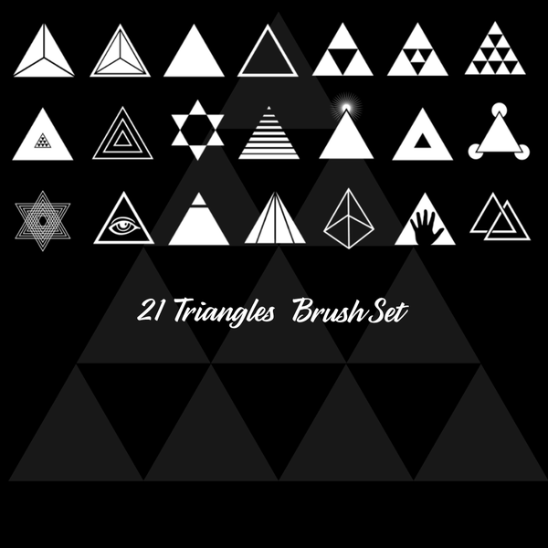 Triangle brushes