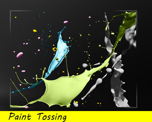 12 Paint Tossing